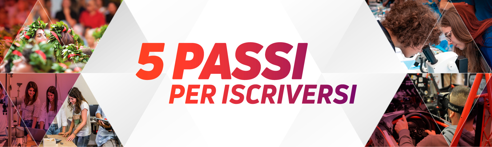 5 passi per iscriversi 2025